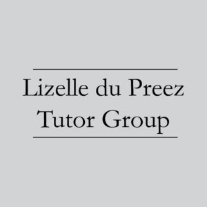 Lizelle du Preez Tutor Group